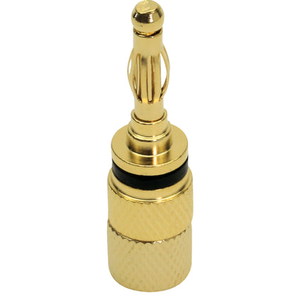 Dynavox Banaanstekker male - Verguld - Zwart
