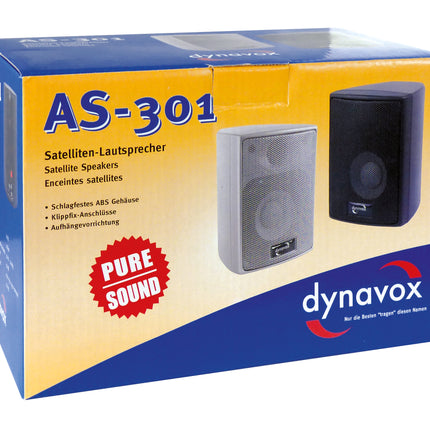 Dynavox Boxenset 60 watt in het zwart