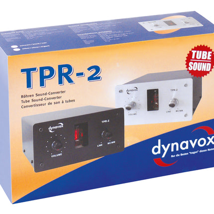 Dynavox TPR-2 buizen voorversterker line en phono zwart