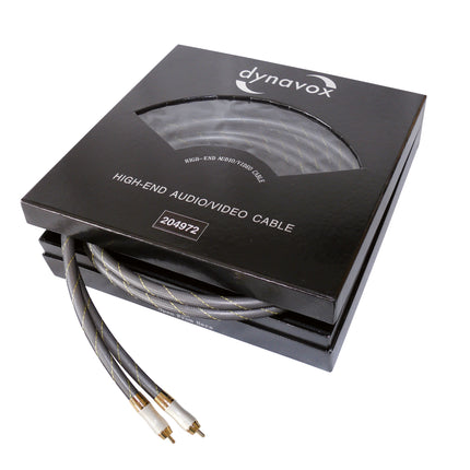 Highend-Stereo-Cinchkabel 2 x 0.6 meter