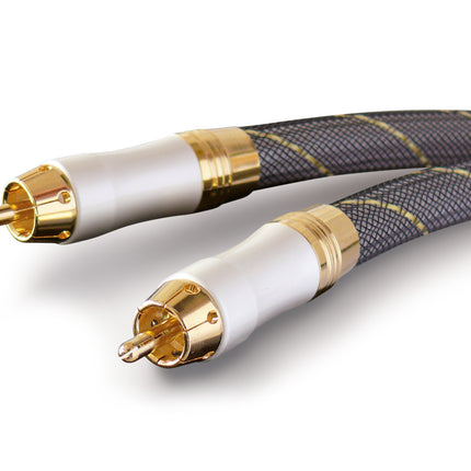 Highend-Stereo-Cinchkabel 2 x 1.5 meter