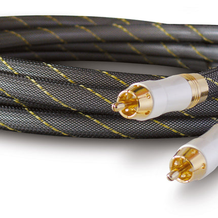 Highend-Stereo-Cinchkabel 2 x 3 meter