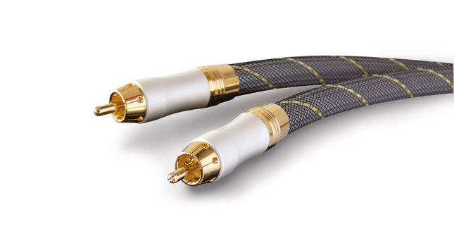 Highend-Stereo-Cinchkabel 2 x 3 meter