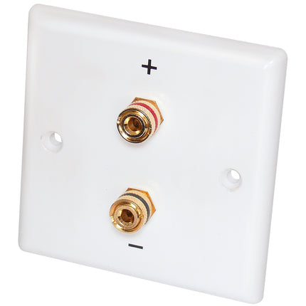 Dynavox LS wandplaat wit - 2 voudig
