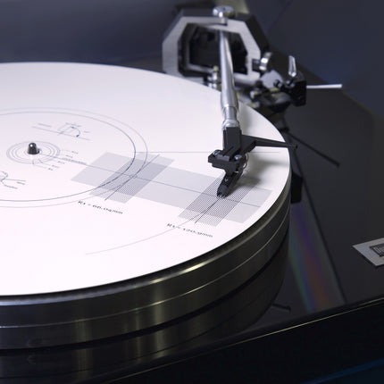 Dynavox Pick-up afregel sjabloon - Instelmal en stroboscoop voor draaitafels