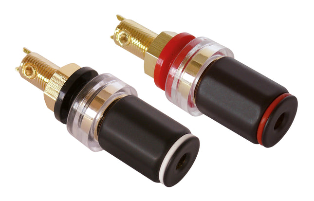 Dynavox banaanstekker set 1x rood 1x zwart