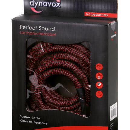 Dynavox High-End twisted Luidspreker kabel 3 meter 2 stuks