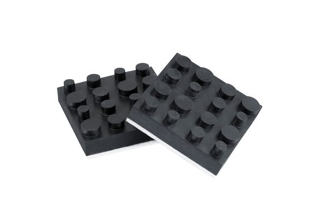 Dynavox rubberen antivibe voeten 4-delig 40 x 40 mm