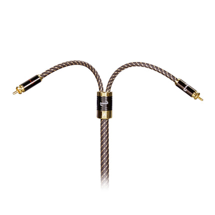 Dynavox Black Line Cinchkabel Stereo 0,6 meter