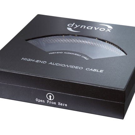 Dynavox Black Line Cinchkabel Stereo 1 meter