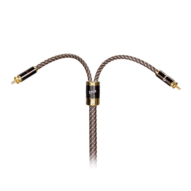 Dynavox Black Line Cinchkabel Stereo 1,5 meter