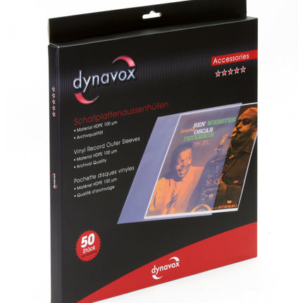 Dynavox LP beschermhoezen 50 stuks