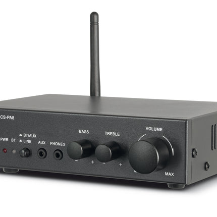 Dynavox CS-PA8 digitale miniversterker met Bluetooth zwart