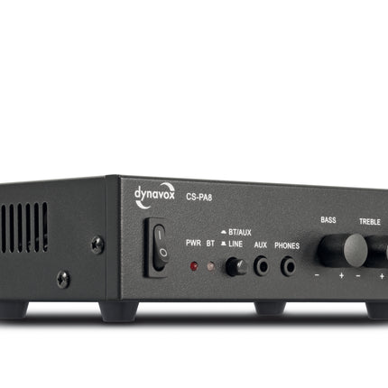 Dynavox CS-PA8 digitale miniversterker met Bluetooth zwart