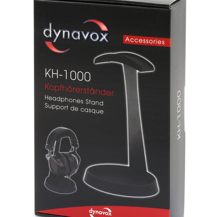 Dynavox KH-1000 hoofdtelefoon standaard - zwart