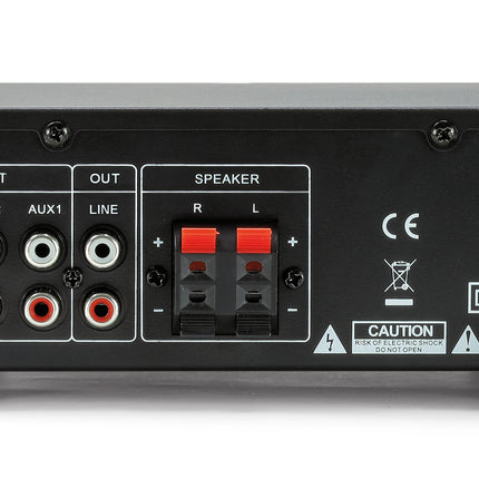 Dynavox CS-PA1 MK2 kleine versterker 60 watt in het zilver