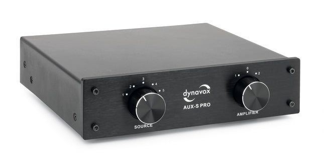 Dynavox AUX-S PRO ingang uitbreider 5 extra ingangen zwart
