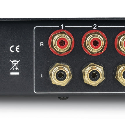 Dynavox AUX-S PRO ingang uitbreider 5 extra ingangen zwart