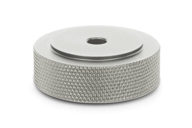 Dynavox aluminium voeten 4 delig zilver