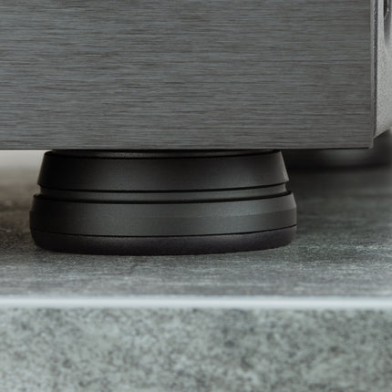 Dynavox 4 delige trillingsdempers - zwart