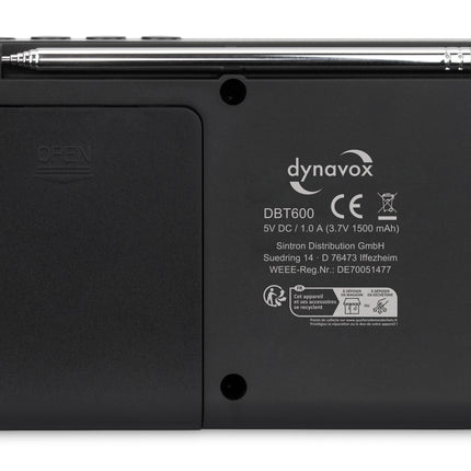 Dynavox DAB+ Radio DBT200
