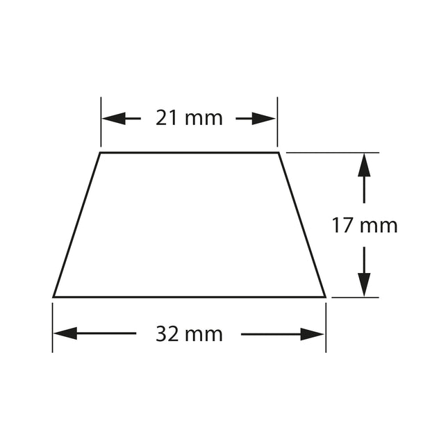 Dynavox Siliconen elastomeer demper EDS32 set van 4