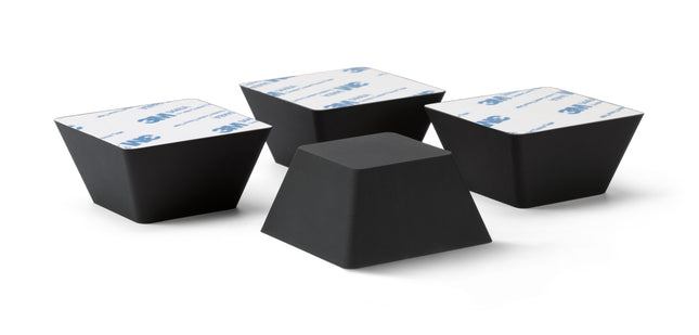 Dynavox Siliconen elastomeer demper EDS50 set van 4