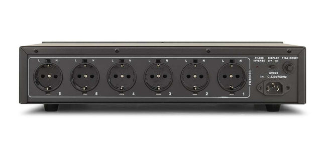 Dynavox X9000S High-End HiFi Netfilter - EMI & DC-Filter - Zilver