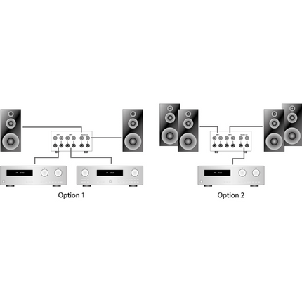 Dynavox versterker/boxen switcher AMP-S III